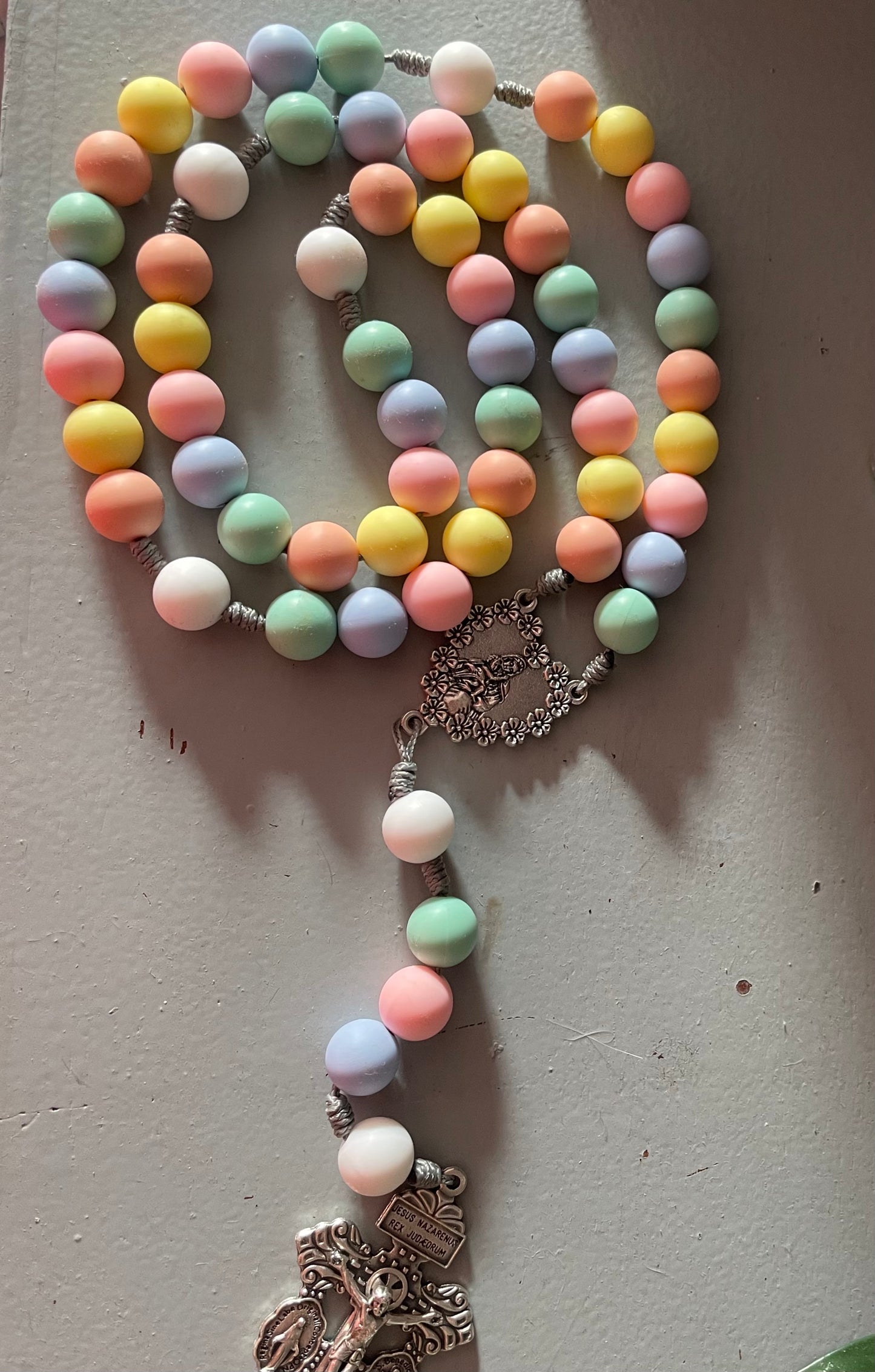 Pastel grace rosary